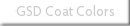 GSD Coat Colors