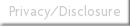 Privacy/Disclosure