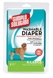 german shepherd in heat diapers